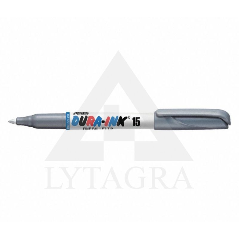 Markeris DURA-INK15 FINE, sidabras, 1 mm