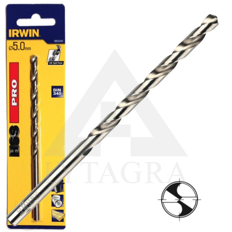 Gr. met. DIN340 6,0 x 95/140 mm, 1 vnt.
