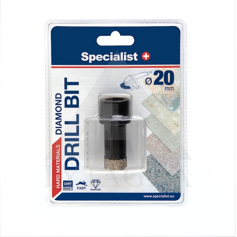 Deimantinis grąžtas „Specialist+" D20 M14