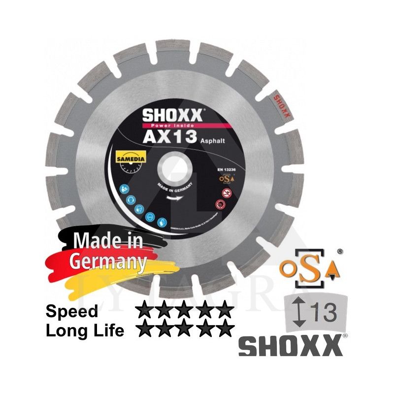 Deim. dis. „SAMEDIA" AX13 350x25,4 mm