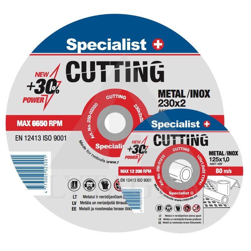 Metalo pj.diskas 230x2x22 mm