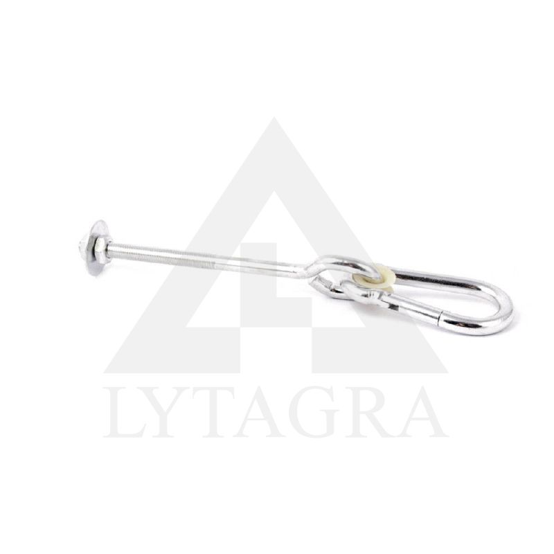 Kablys M10 190 su karabinu 10mm sūpynėms