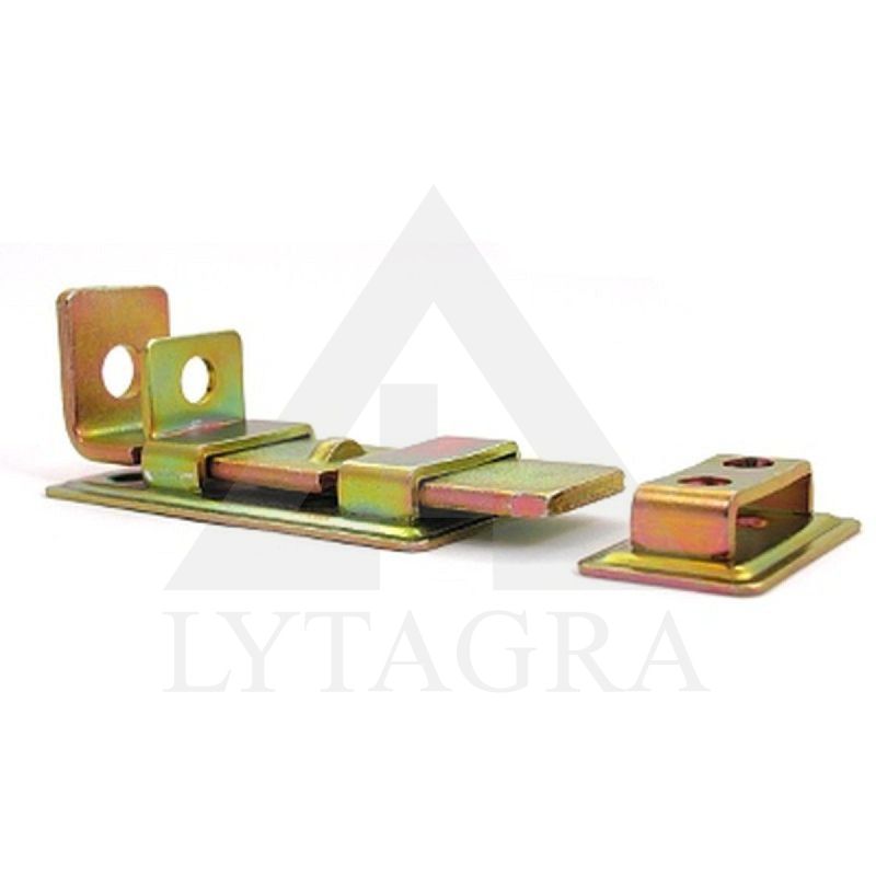 Užšovas cinkuotas sustiprintas 130mm tiesus