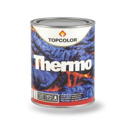 Radiatorių dažai TOPCOLOR THERMO, pusiau blizgūs, baltos sp.