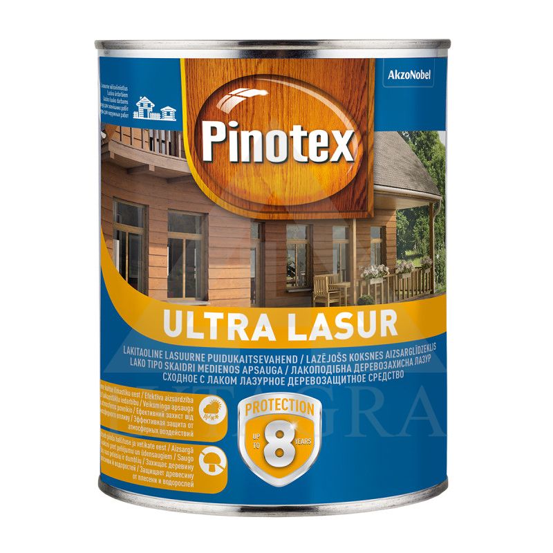PINOTEX Ultra Lasur EU bespalvis 1ltr