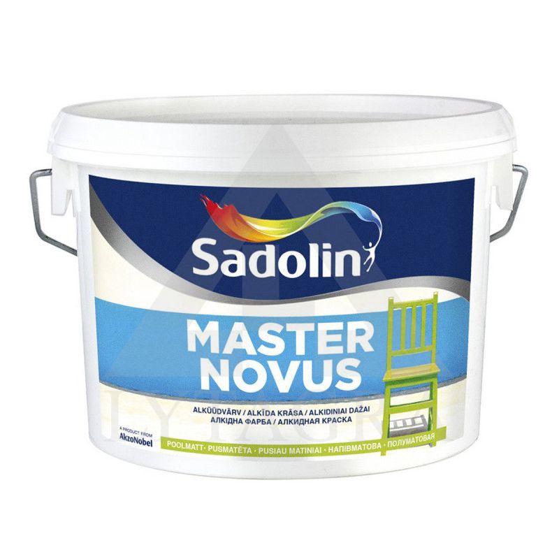 Dažai Sadolin MASTER NOVUS 15 BW pus matiniai 2.5ltr Dažai Sadolin MASTER NOVUS 15 BW pus matiniai 2.5ltr