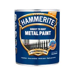 Dažai HAMMERITE SMOOTH FINISH blue 750ml