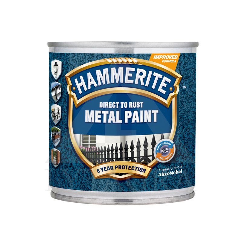 Dažai HAMMERITE HAMMERED FINISH brown 250ml