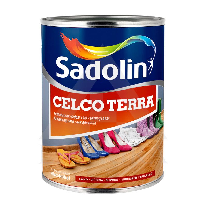 Grindų lakas Sadolin CELCO TERRA 90 blizgus 1ltr