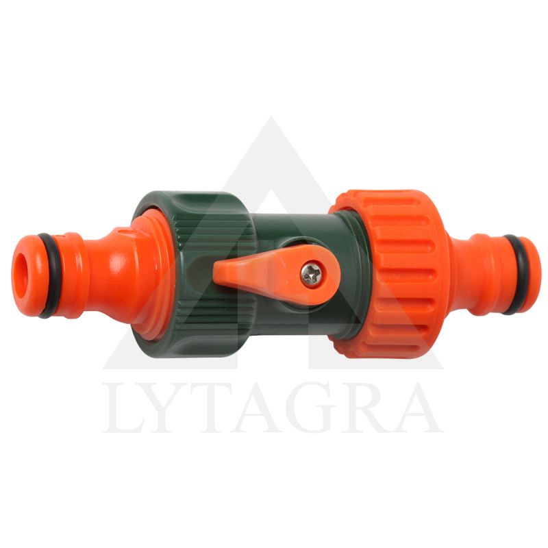 Jungtis 1/2'' greitam sujungimui su sklende, plastm., VERTAS