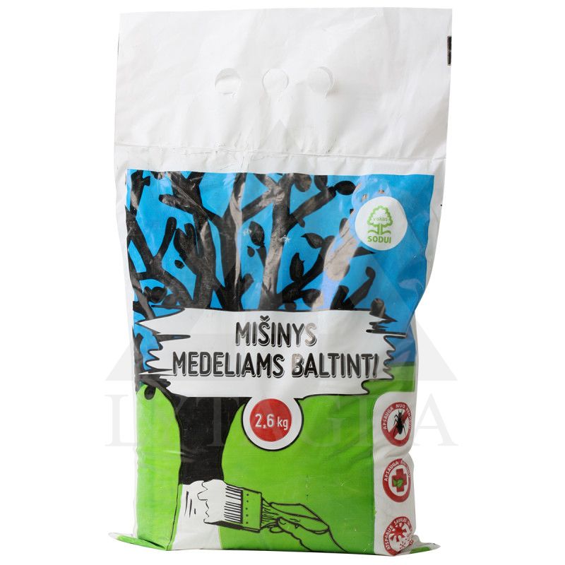 Mišinys medeliams baltinti