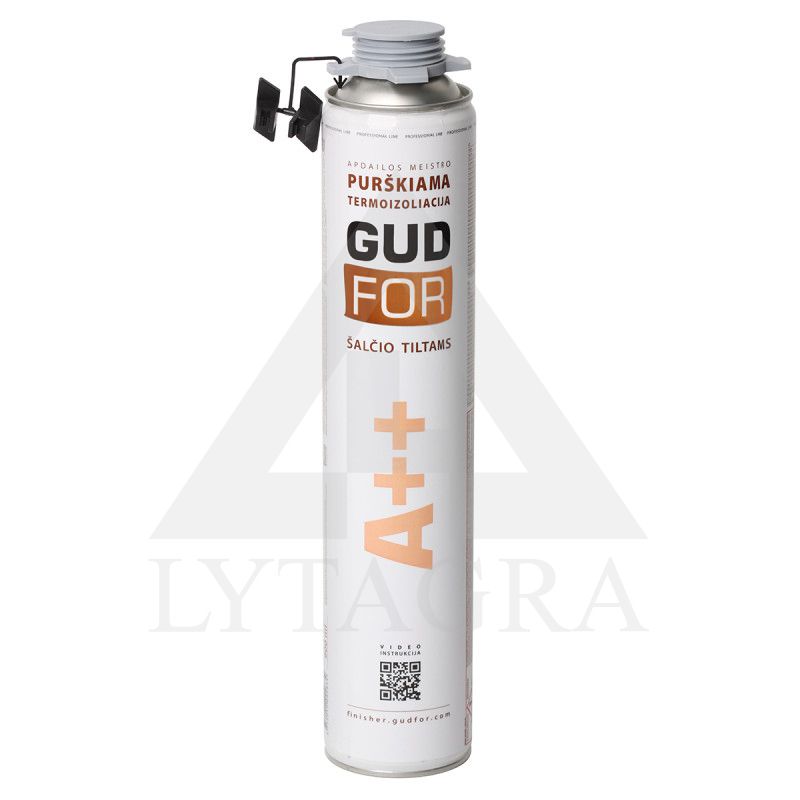 Purškiama termoizoliacija šalčio tiltams  A++  GUDFOR
