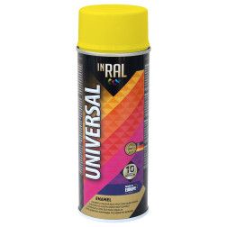 (40) INRAL UNIVERSAL, šviesiai geltoni RAL1003, dažai aerozoliniai