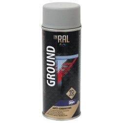 INRAL GROUND, pilkas RAL7040, gruntas aerozoliniai antikoroz.