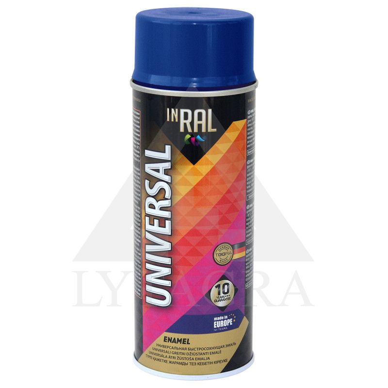 (32) INRAL UNIVERSAL, tamsiai mėlyni RAL5002, dažai aerozoliniai (32) INRAL UNIVERSAL, tamsiai mėlyni RAL5002, dažai aerozoliniai
