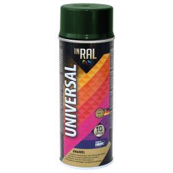 (34) INRAL UNIVERSAL, tamsiai žali RAL6009, dažai aerozoliniai
