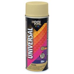 (08) INRAL UNIVERSAL, smėliniai RAL1001, dažai aerozoliniai