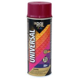 (23) INRAL UNIVERSAL, vyšniniai RAL3004, dažai aerozoliniai