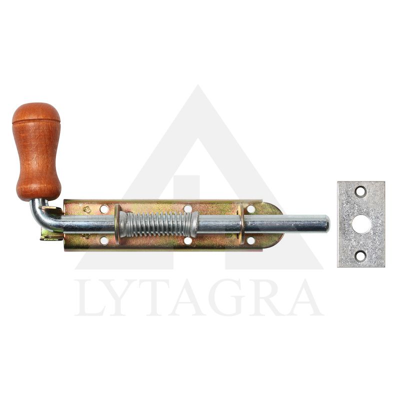 Užšovas 150 mm su spyruokle siauras, cinkuotas (217)