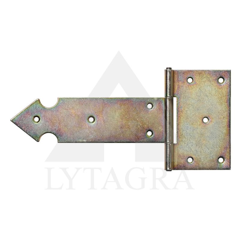 Vyris uždėtinis 245 mm, cinkuotas (233) FORTEM