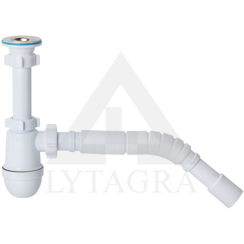 Sifonas ANI 1 1/4'' L 32cm, su lanksčia žarna 32-32/40 (B1015)