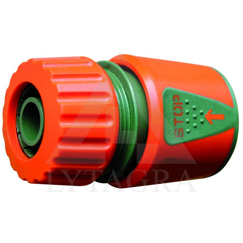 Jungtis 1/2"-5/8" greitam sujungimui AUTOSTOP, plastm., VERTAS (R1145S