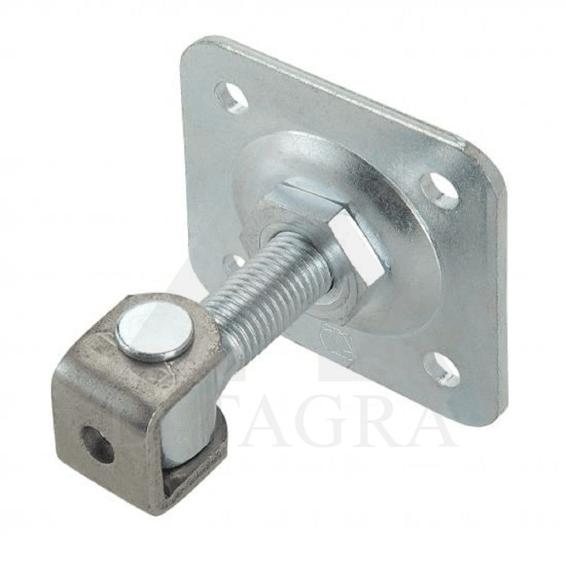Vyris srieginis vartams reguliuojamas 18mm su plokštele 80x80mm