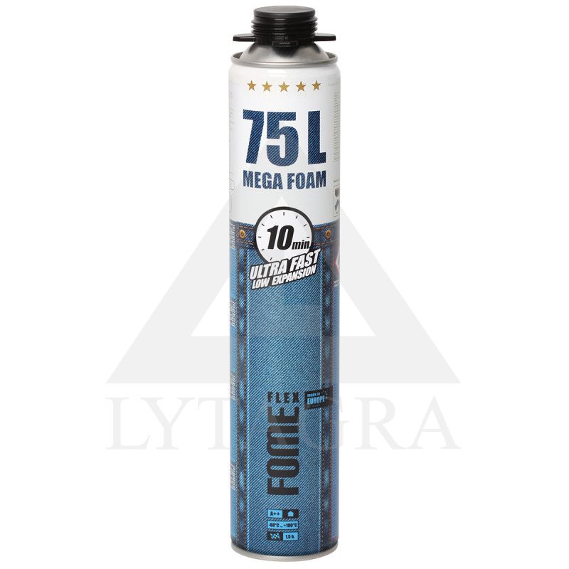 Montavimo putos Fome Flex ULTRA FAST 75L PISTOL FOAM