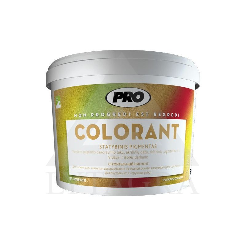 Statybinis pigmentas COLORANT 1,5kg rudas