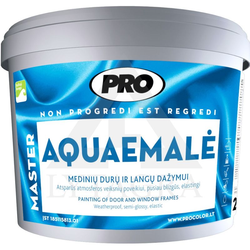 Dažai medienai AQUAEMALĖ, 0,8L Dažai medienai AQUAEMALĖ, 0,8L