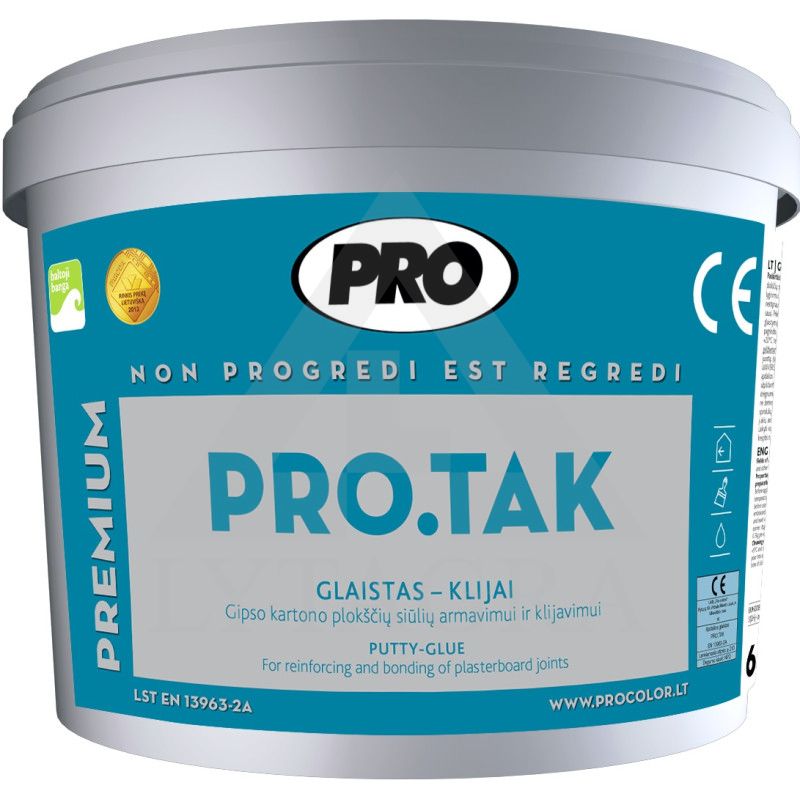 Glaistas PRO.TAK 1,5kg gipso kartono plokščių siūlėms