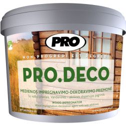 Impregnantas medienai PRO.DECO 1L pilka