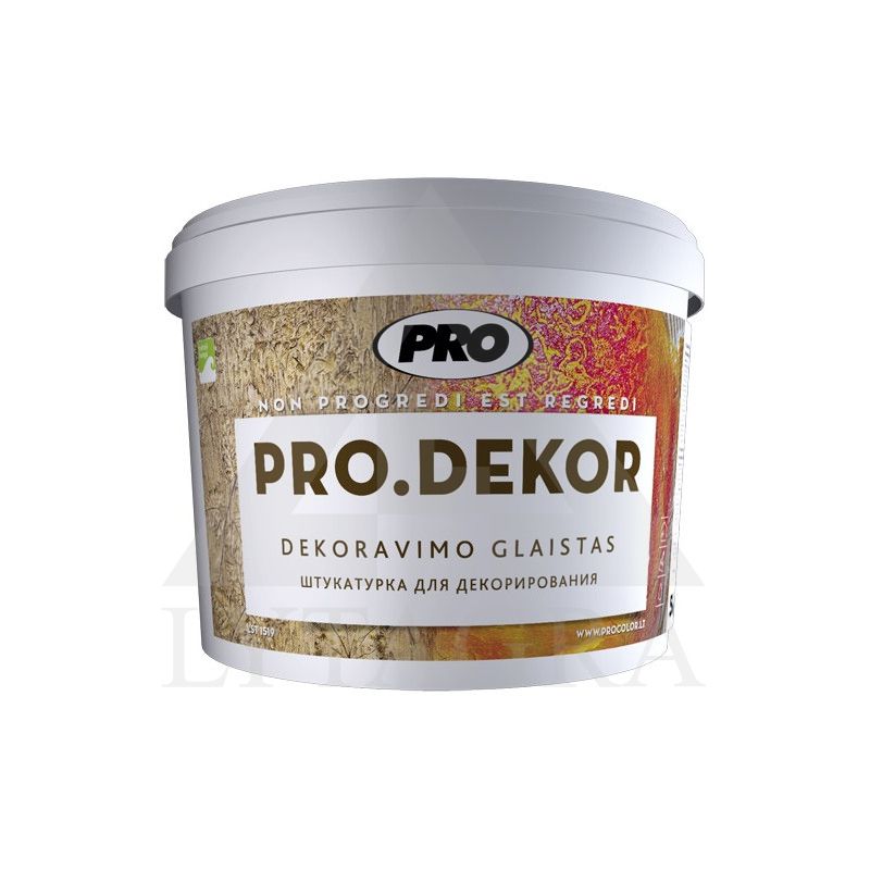 Dekoravimo glaistas PRO.DEKOR SM 5kg