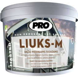 Dažai medienai LIUKS-M, 10L juoda sp.