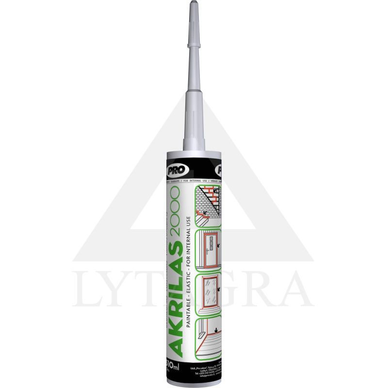 AKRILAS 2000 310ml baltas
