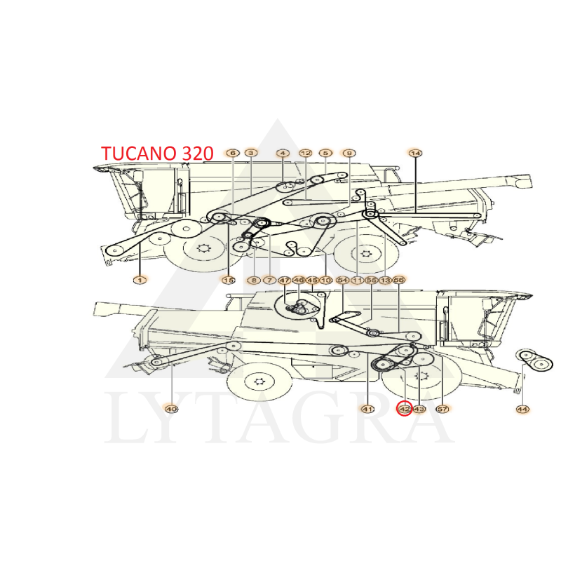 Diržas GATES 1499369 (55x2440)