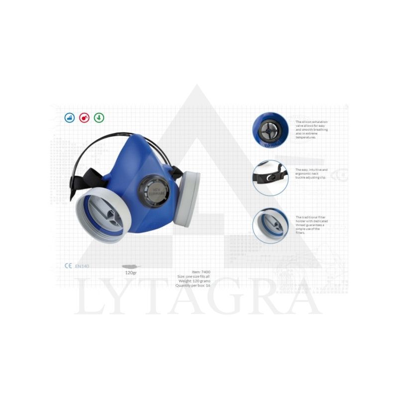 Puskaukė EURMASK NEW 7220