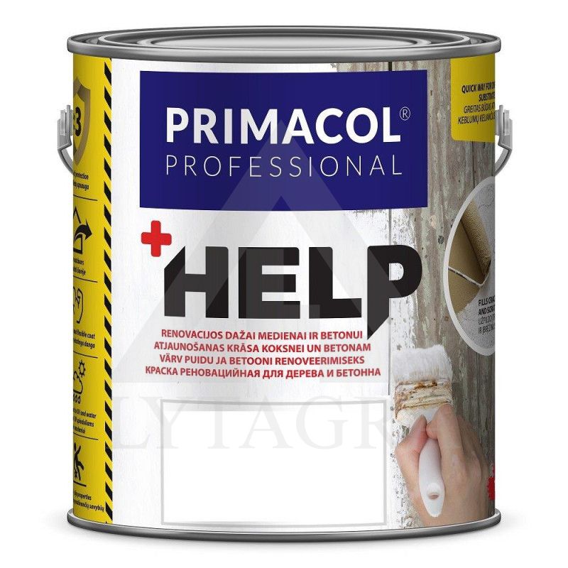 Dažai renov. PRIMACOL HELP pilka 2,5l