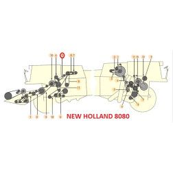 DIRŽAS 4HB-3160 (LA) AGRIBELTS