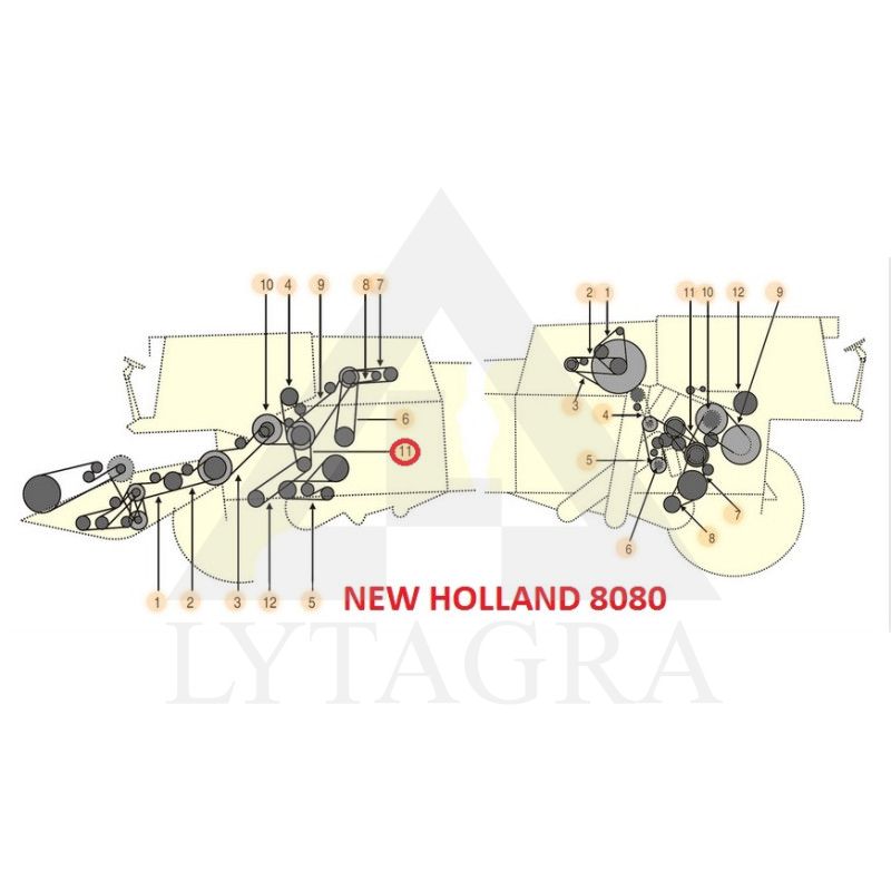 DIRŽAS 51-20-2280 (LA) AGRIBELTS