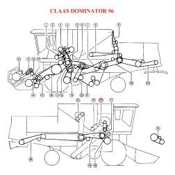 Diržas HARVEST BELTS B/H-1575 NH 84817636