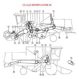 Diržas HARVEST BELTS 3B BP/H-1575 CL 673625.0