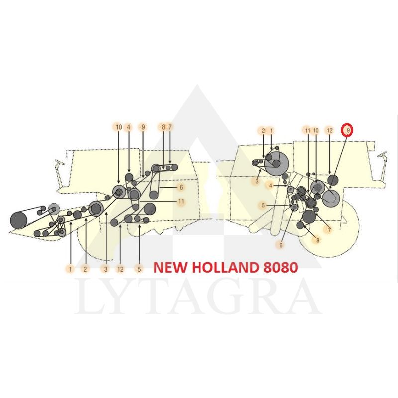 Diržas GATES 0315188 (60-2155)