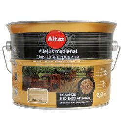 Aliejus medienai ALTAX Altaxin 2,5 L ąžuolas