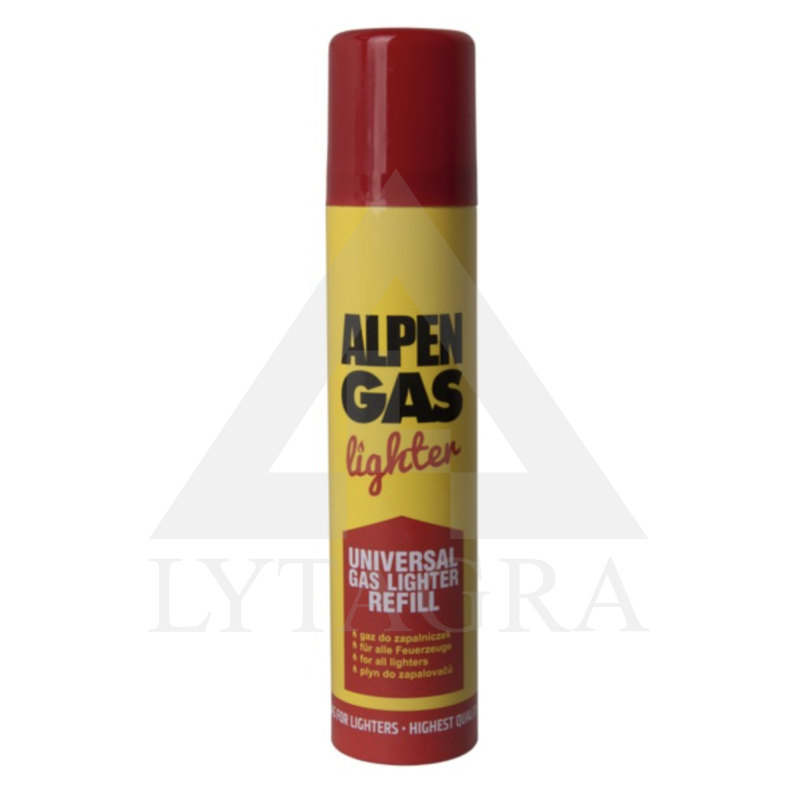 Butano dujos ALPEN žiebtuvėliams 90ml