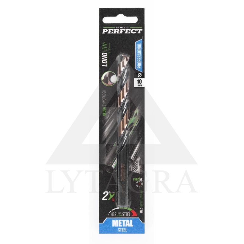 Grąžtas metal. STALCO PERFECT 9mm 1vnt.
