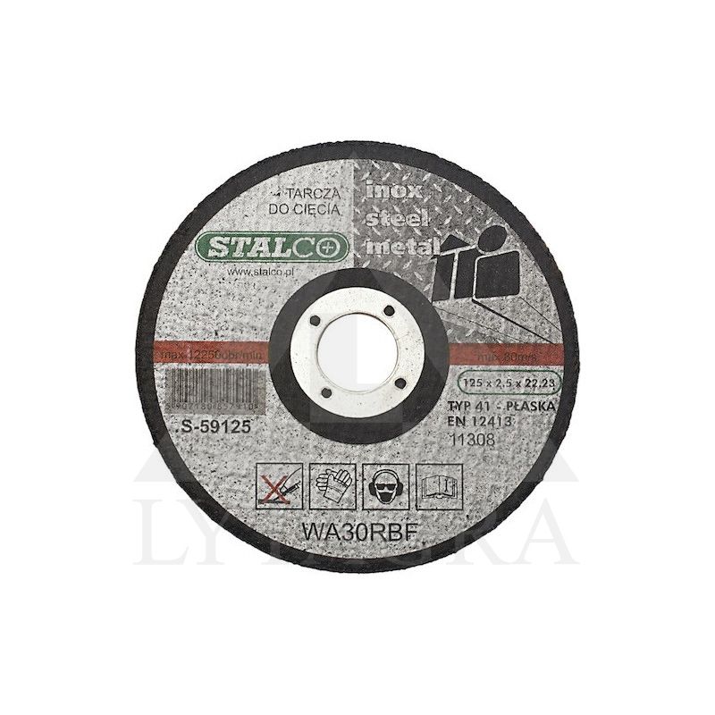 Nerūd.pl.pjov. STALCO 125x1,0mm