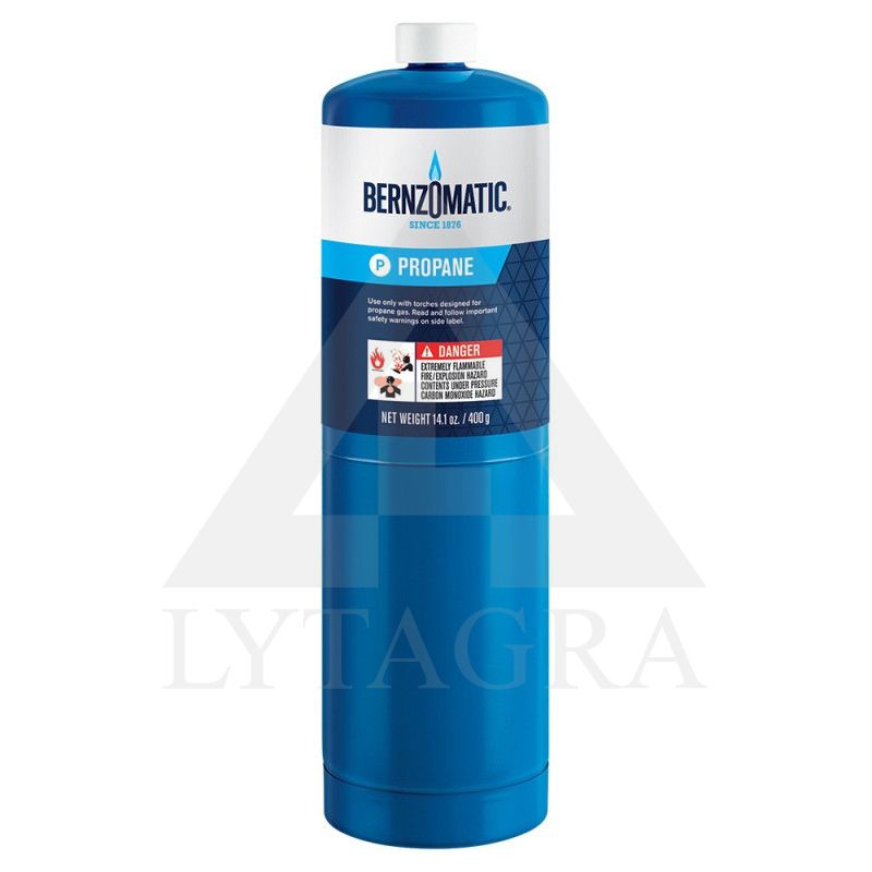 Propano dujos BERNZOMATIC, 400g