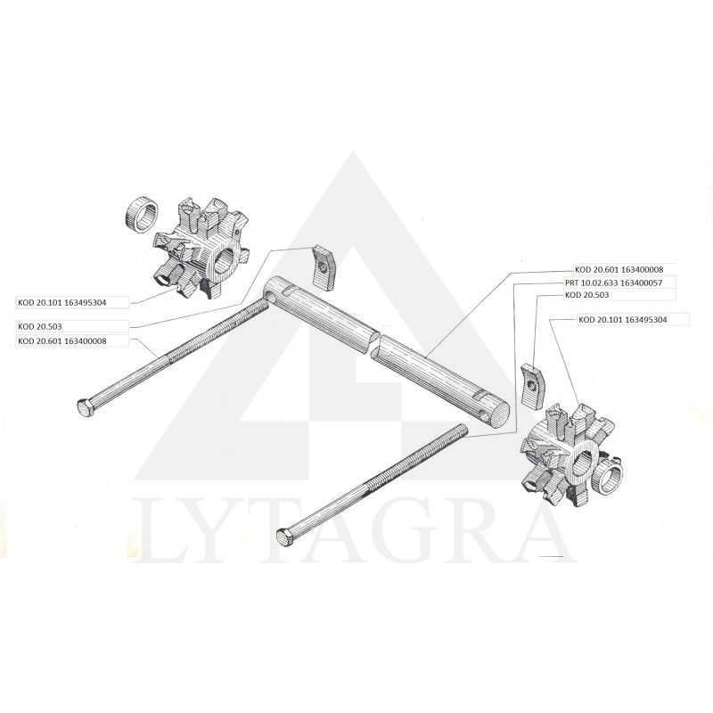 Velenas PRT-10 KOD20.601