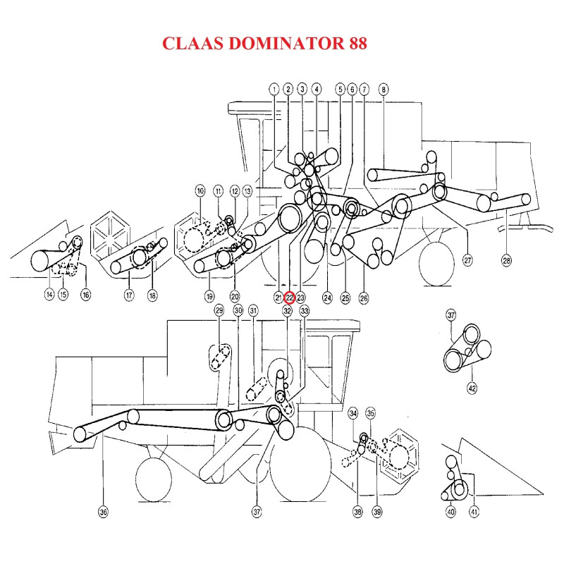 DIRŽAS 32-19-3060 (LI) AGRIBELTS